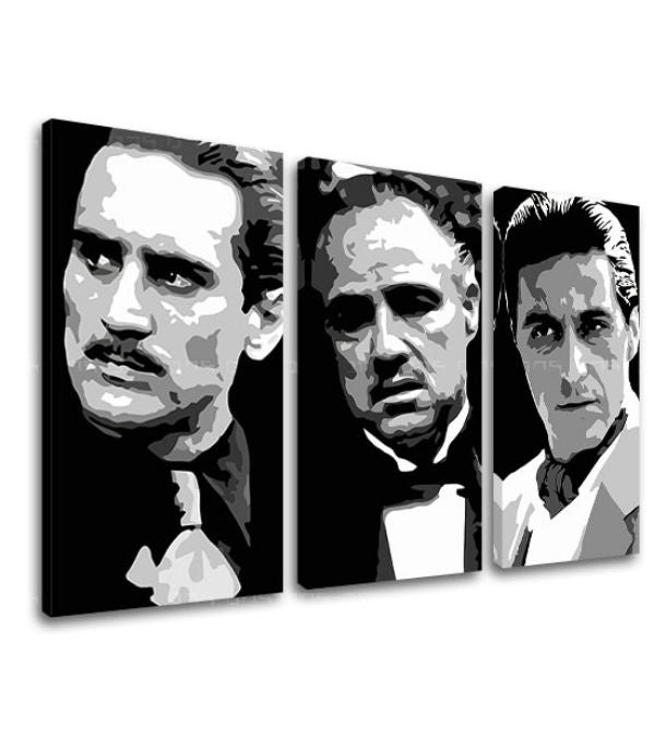 The Greatest MAFIANS on Canvas - Ο Νονός Έκπτωση 60 % 120x80 cm