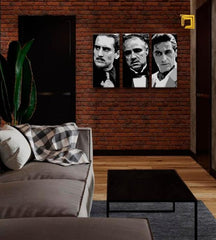The Greatest MAFIANS on Canvas - THE GODFATHER Έκπτωση 60% 150X100 CM