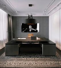 The Greatest Mobsters on Screen SCARFACE - Angry TONY MONTANA with a cigar in his hand Discount 60% 120X60 cm