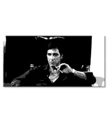 Οι μεγαλύτεροι μαφιόζοι στην οθόνη SCARFACE - Θυμωμένος TONY MONTANA με ένα πούρο στο χέρι - εικόνα 4