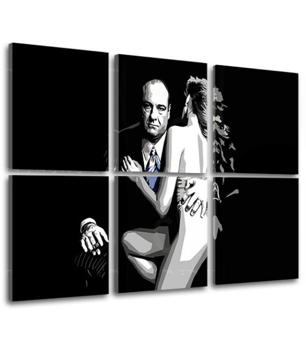 Οι μεγαλύτεροι μαφιόζοι της οθόνης SOPRANOS - TONY SOPRANO με μια γυμνή γυναίκα - εικόνα 3