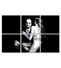 Οι μεγαλύτεροι μαφιόζοι της οθόνης SOPRANOS - TONY SOPRANO με μια γυμνή γυναίκα - εικόνα 4