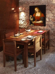 Εικόνα σε καμβά ΑΝΑΠΑΡΑΓΩΓΗ - LEONARDO DA VINCI Έκπτωση 60% 100X80 cm