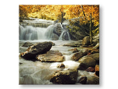 Wall painting WATERFALLS Discount 60% 30X30 cm