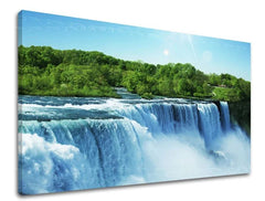 Wall painting WATERFALLS Discount 60% 100X150 cm