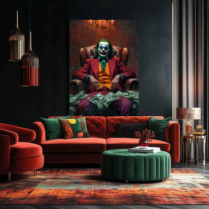 Πίνακας Joker: Άρχοντας του Χάους | Ιταλικός καμβάς