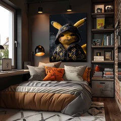 Εικόνα PIKACHU: Streetwear king | Ιταλικός καμβάς