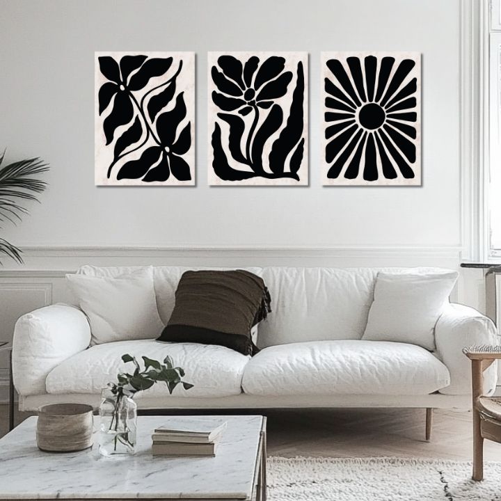 Η εικόνα στον καμβά - Palm morning