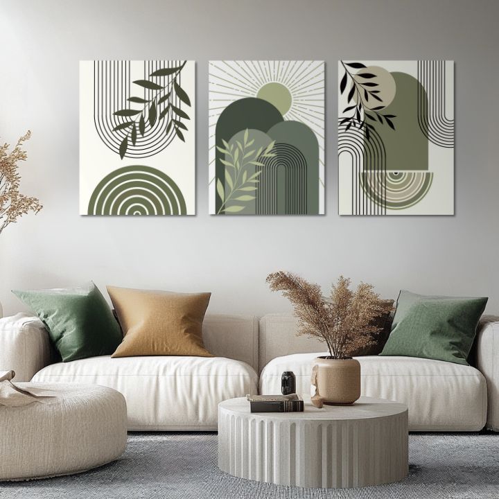 Η εικόνα στον καμβά - Πράσινη αγκαλιά