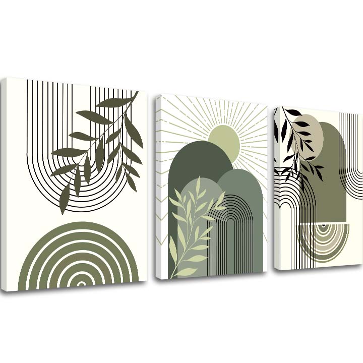 Η εικόνα στον καμβά - Πράσινη αγκαλιά