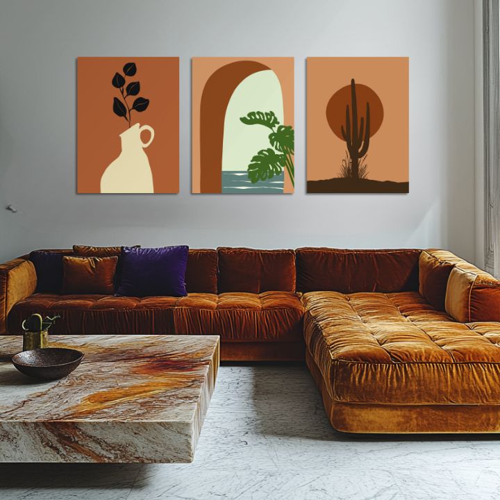 Η εικόνα στον καμβά - παράθυρο της Τοσκάνης