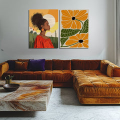 Η εικόνα στον καμβά - Song of the poppy field