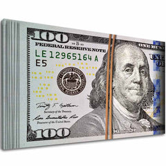 Η εικόνα στον καμβά Benjamin Franklin - Σύμβολο της Σοφίας - εικόνα 2