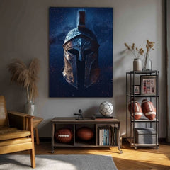 Η εικόνα στον καμβά SPARTAN WARRIOR - Σύμβολο του θάρρους - εικόνα 4