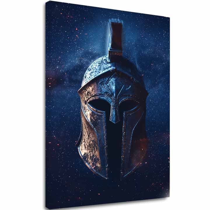 Η εικόνα στον καμβά SPARTAN WARRIOR - Σύμβολο του θάρρους - εικόνα 2