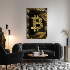 Η εικόνα στον καμβά Golden BITCOIN - Modern Cryptomotive - εικόνα 4