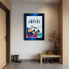 Εικόνα σε καμβά BUILD AN EMPIRE - Business Quote - εικόνα 3