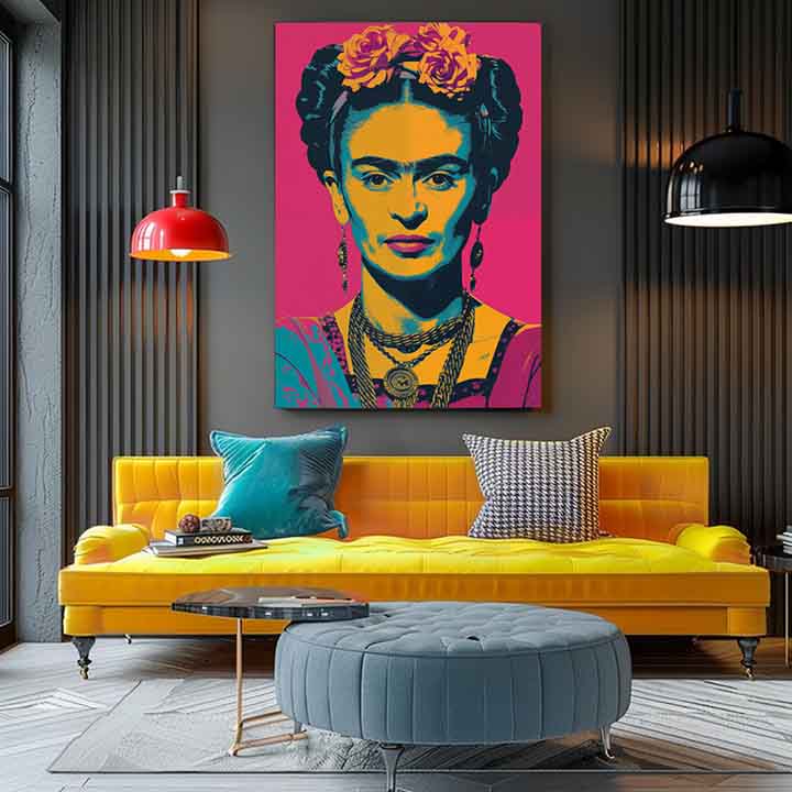 Εικόνα FRIDA POP | Ιταλικός καμβάς | διαφορετικές διαστάσεις