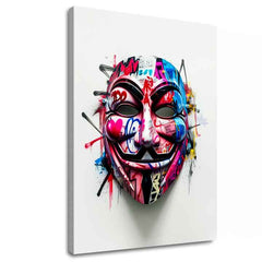 Εικόνα ANONYMOUS MASK | Ιταλικός καμβάς | διαφορετικές διαστάσεις