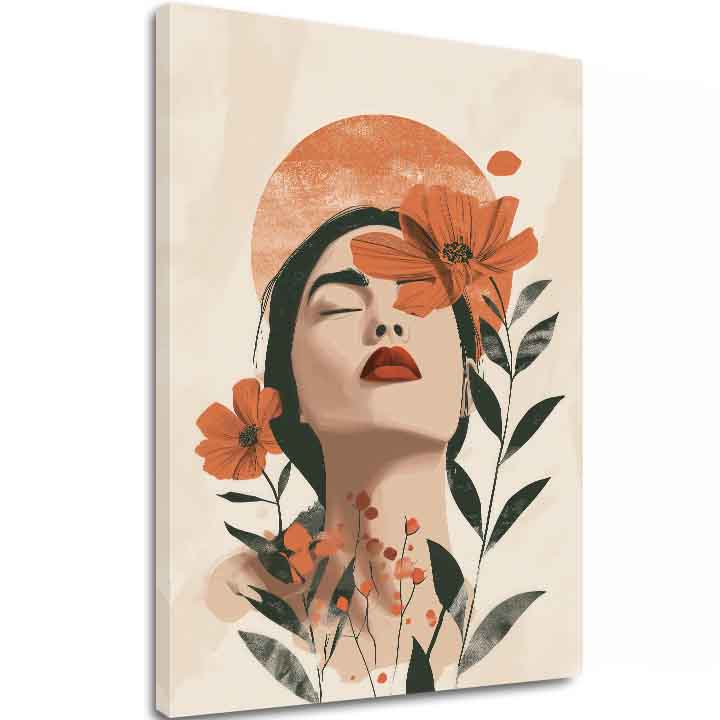 Εικόνα BLOOMING SOUL | Ιταλικός καμβάς - εικόνα 2