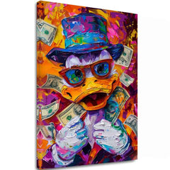 Εικόνα MONEY DUCK | Ιταλικός καμβάς