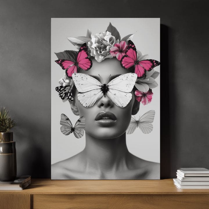 Εικόνα BUTTERFLY VISION | Ιταλικός καμβάς