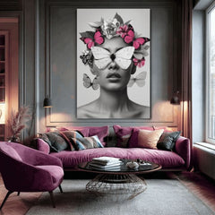 Εικόνα BUTTERFLY VISION | Ιταλικός καμβάς