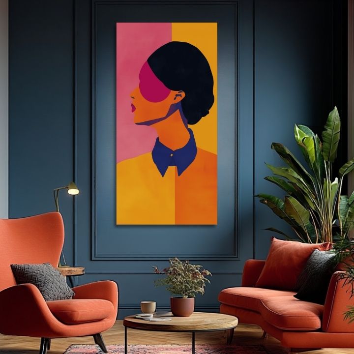 Εικόνα VIBRANT SILHOUETTE | Ιταλικός καμβάς