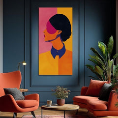 Εικόνα VIBRANT SILHOUETTE | Ιταλικός καμβάς