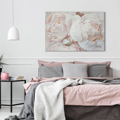 Πίνακας ζωγραφικής BEAUTIFUL BEACH FLOWERS Discount 60% 90X60 cm