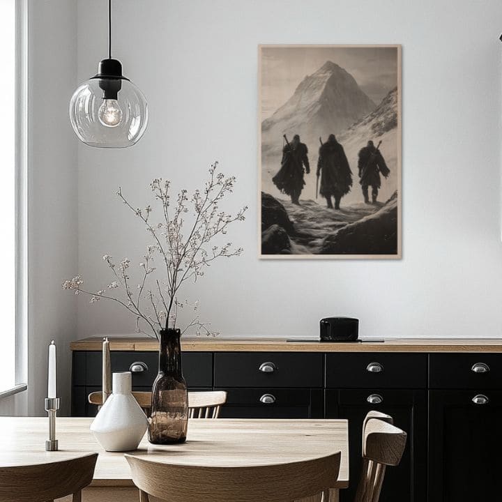 Η εικόνα στο ξύλο - Σκανδιναβοί πολεμιστές