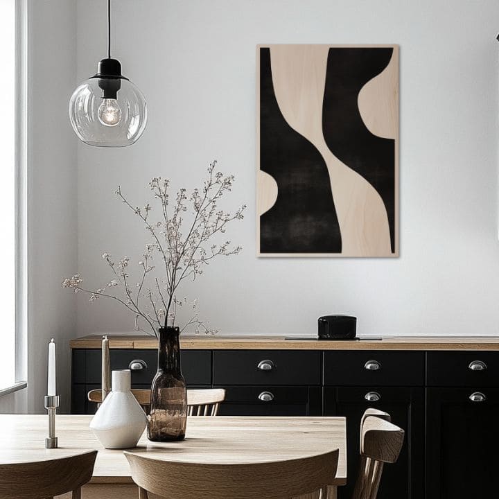 Η εικόνα στο ξύλο - Σκανδιναβική αρμονία