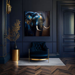 Διακοσμητική ζωγραφική σε καμβά - PREMIUM ART - Graceful Giant of Savannah - εικόνα 3