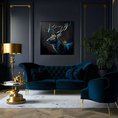 Διακοσμητική ζωγραφική σε καμβά - PREMIUM ART - Peaceful Forest Guardian