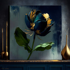 Μοντέρνοι πίνακες ζωγραφικής σε καμβά - Garden's Vibrant Heartbeat