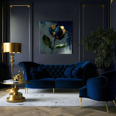 Μοντέρνοι πίνακες ζωγραφικής σε καμβά - Garden's Vibrant Heartbeat