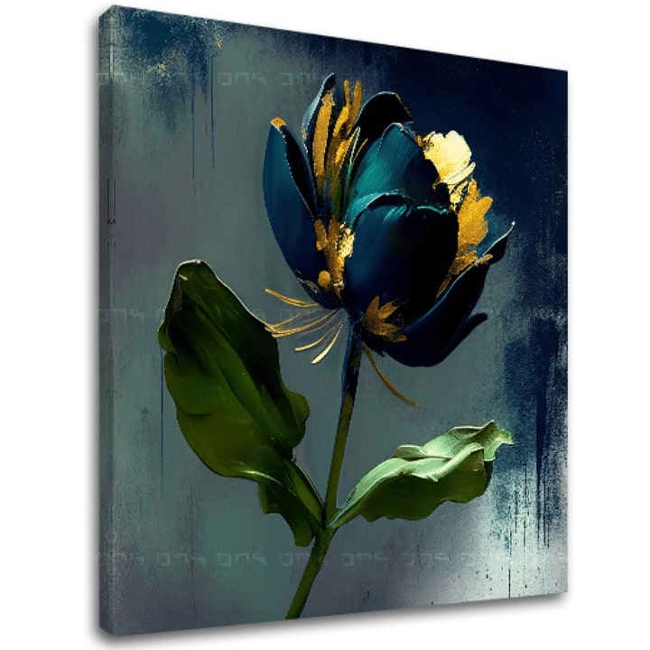 Μοντέρνοι πίνακες ζωγραφικής σε καμβά - Garden's Vibrant Heartbeat - εικόνα 2
