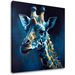 Διακοσμητική ζωγραφική σε καμβά - PREMIUM ART - Towering Majesty of Giraffe - εικόνα 2