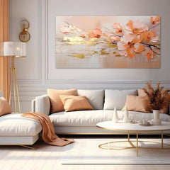 Δομημένη ζωγραφική Χρυσή πινελιά φύσης - PREMIUM ART | διάφορα μεγέθη