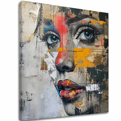 Κομψή εικόνα μιας γυναίκας Επίσκεψη από το μέλλον