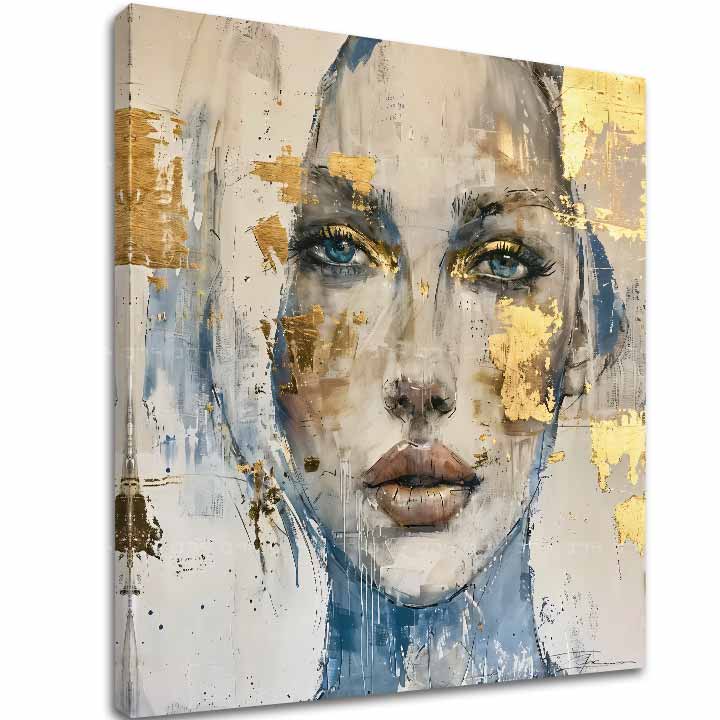 Κομψή εικόνα μιας γυναίκας Διεισδυτικό βλέμμα