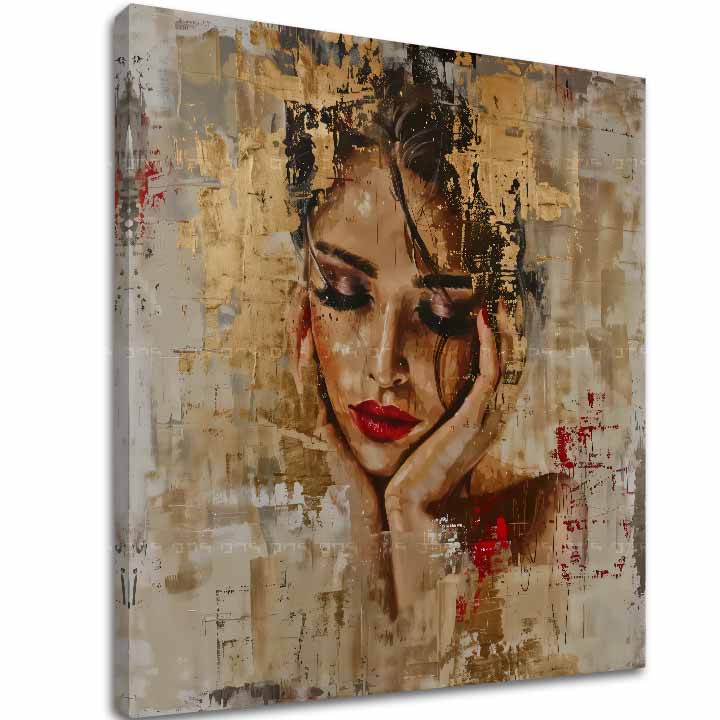 Κομψή εικόνα μιας γυναίκας Η χαριτωμένη μούσα