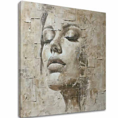 Κομψή εικόνα μιας γυναίκας Θεάς της Ειρήνης