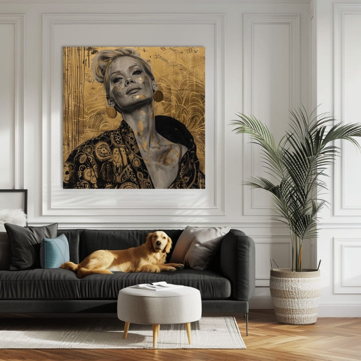 Κομψή εικόνα μιας γυναίκας Αυτοπεποίθηση