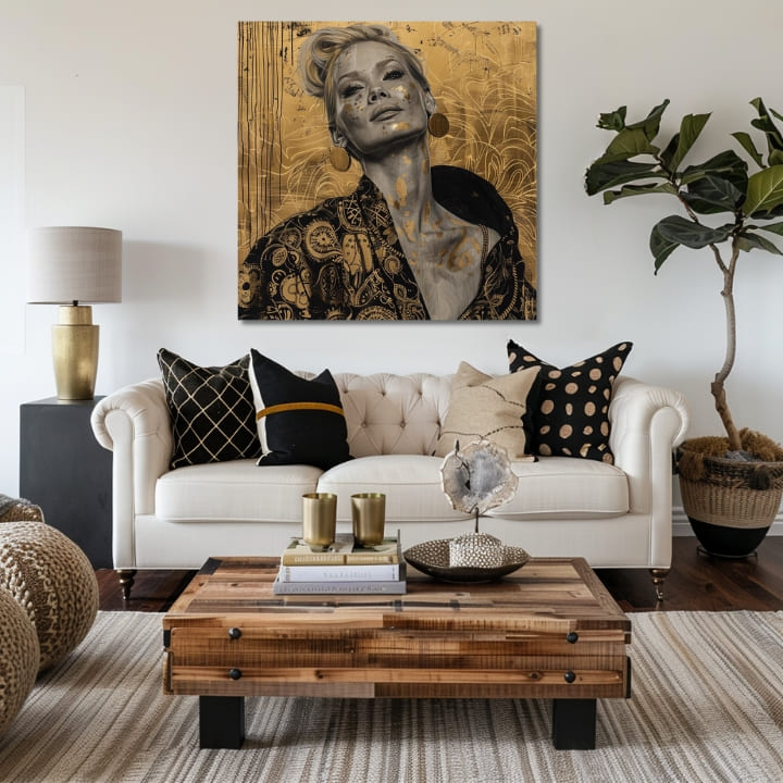 Κομψή εικόνα μιας γυναίκας Αυτοπεποίθηση