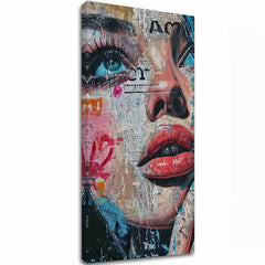 Κομψή εικόνα μιας γυναίκας Χρώματα του δρόμου