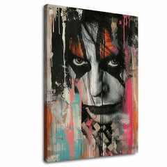 Εικόνα KISS - Χάος στη σκηνή | 100% πρωτότυπο ακρυλικό ζωγραφισμένο