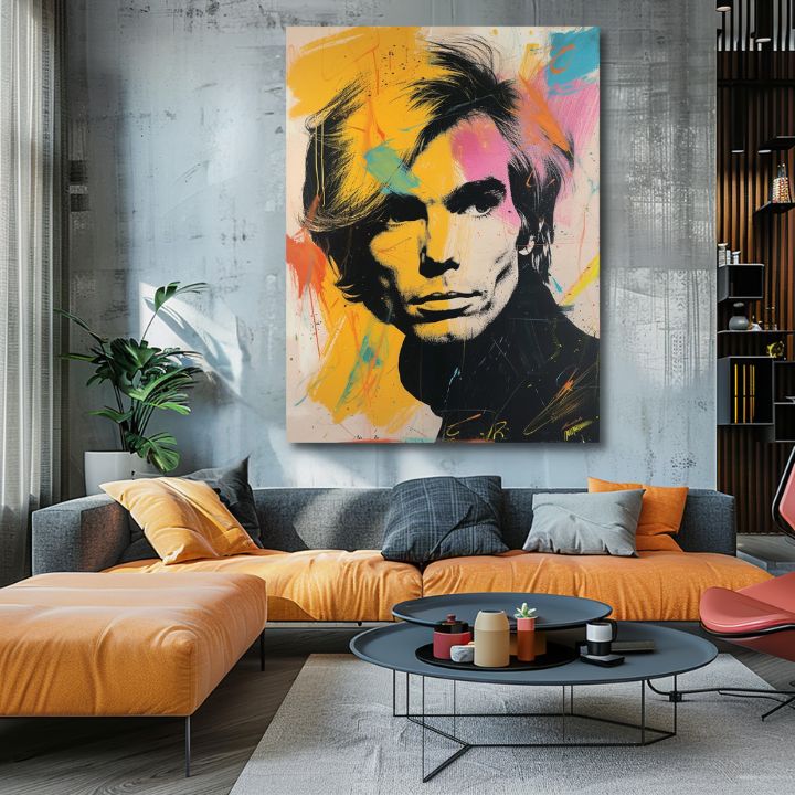 Image ANDY WARHOL - Colours of the Pop Revolution | 100% αυθεντικό ακρυλικό ζωγραφισμένο