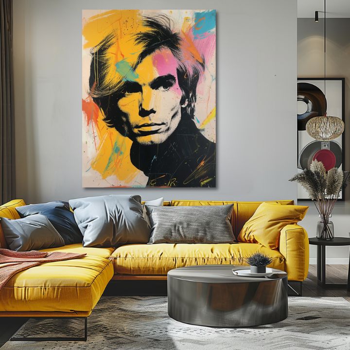 Image ANDY WARHOL - Colours of the Pop Revolution | 100% αυθεντικό ακρυλικό ζωγραφισμένο