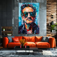 Πίνακας του Bono - Μελωδία του φωτός | 100% πρωτότυπος πίνακας με ακρυλικά